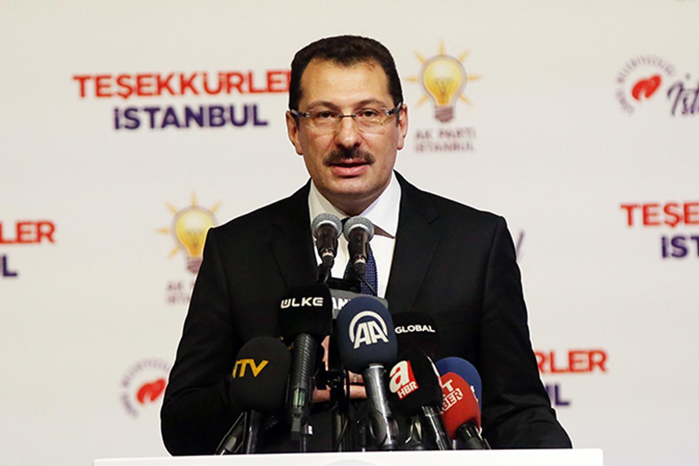 "İstanbul'un 38 ilçesinde oyların yeniden sayılması için YSK'ya başvuracağız" "İstanbul'un 38 ilçesinde oyların yeniden sayılması için YSK'ya başvuracağız"